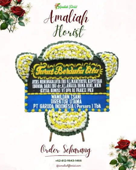 Papan Bunga Duka Meruya Utara